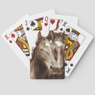 Baraja De Cartas Retrato de caballo III
