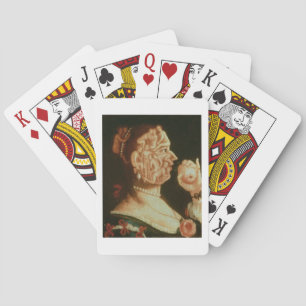 Baraja De Cartas Retrato de Eve (aceite)