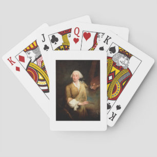 Baraja De Cartas Retrato de Francesco Guardi (1712-93) (aceite en l