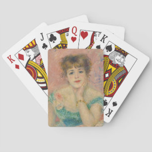 Baraja De Cartas Retrato de la actriz Jeanne Samary, Auguste Renoir