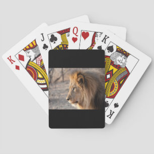 Baraja De Cartas Retrato de león