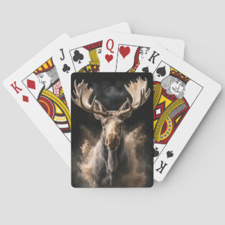Baraja De Cartas Retrato De Mist Dramático Elegante De Animales Sal