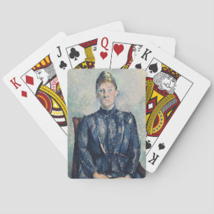 Baraja De Cartas Retrato de Paul Cezanne el   de señora Cezanne,