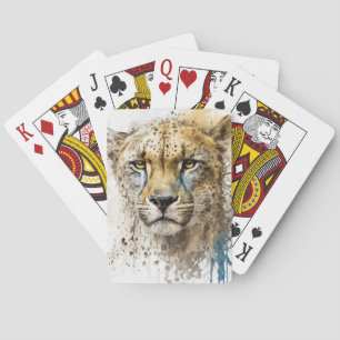 Baraja De Cartas Retrato de queso pintura animal vida silvestre al 