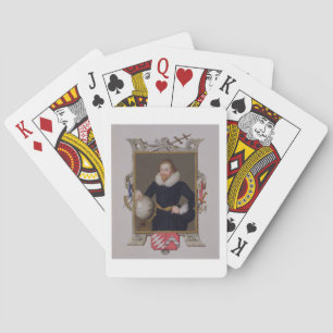 Baraja De Cartas Retrato de Sir Walter Raleigh (c.1552-1618) de