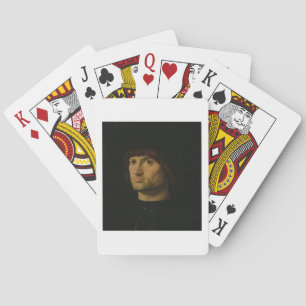 Baraja De Cartas Retrato de un hombre, o el Condottiere, 1475