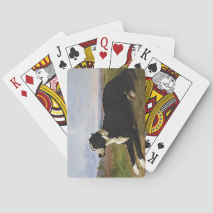 Baraja De Cartas Retrato de un perro Labrador Mastín (Rosa Bonheur)