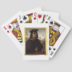 Baraja De Cartas Retrato de una juventud con los guantes, 1514