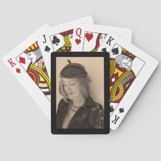 Baraja De Cartas Retrato de una mujer hermosa