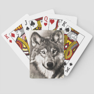 Baraja De Cartas Retrato de Wolf
