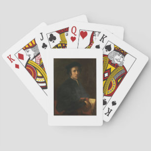 Baraja De Cartas Retrato del dell'Ajolle de Francisco del músico,