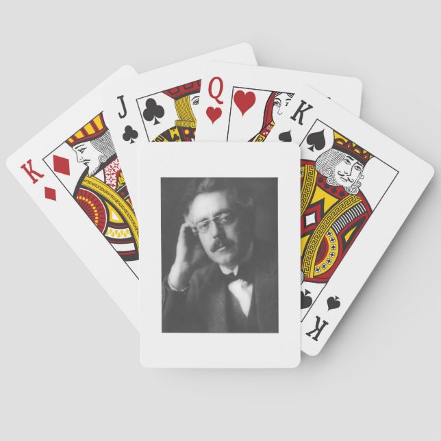 Baraja De Cartas Retrato del puente de Frank (1879-1941) (foto de (Reverso)