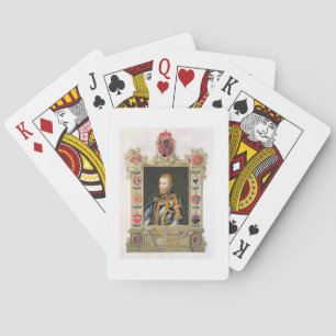 Baraja De Cartas Retrato del rey de Philip II de España (1527-98)