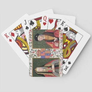 Baraja De Cartas Retrato doble de Elizabeth de York (1465-1503) a