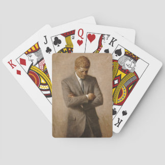 Baraja De Cartas Retrato Oficial de John F Kennedy