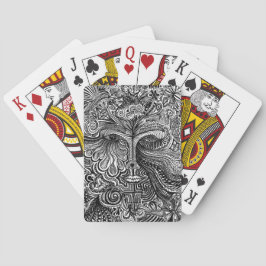 Baraja De Cartas Retrato Trippy