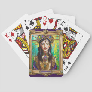 Baraja De Cartas Retratos del Reino de Mardi Gras - La Princesa Cri