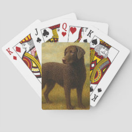 Baraja De Cartas Retriever de Cuerpo Ondulado