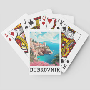 Baraja De Cartas Retro Classic Dubrovnik Croacia