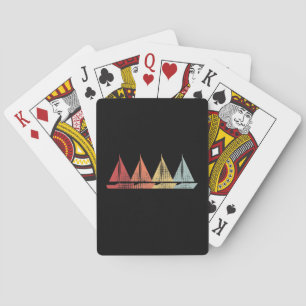 Baraja De Cartas Retro de velero