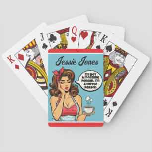 Baraja De Cartas Retro Pinup_ Morning