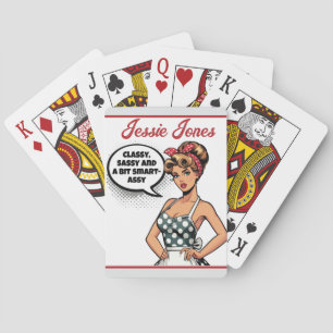 Baraja De Cartas Retro Pinup_ Smart Assy