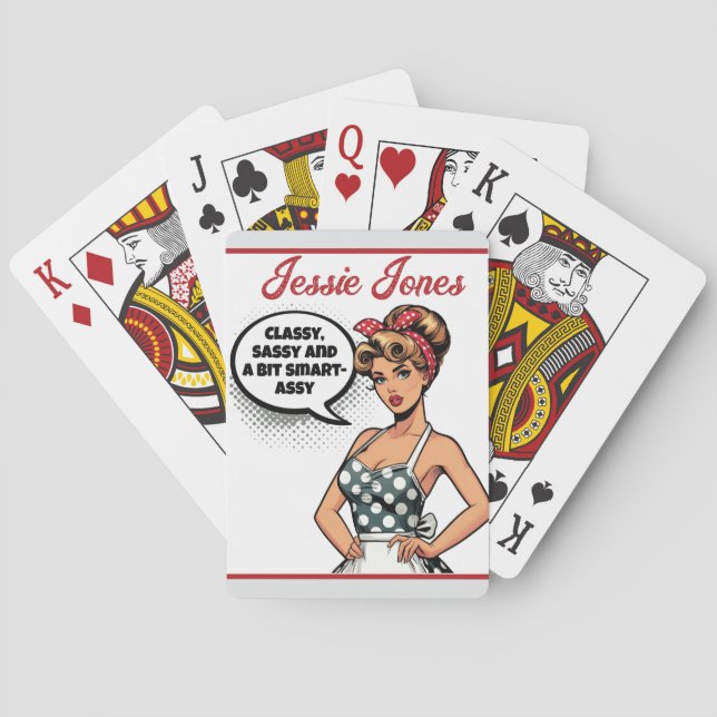Baraja De Cartas Retro Pinup_ Smart Assy (Reverso)