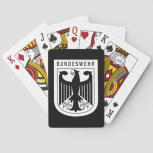 Baraja De Cartas Retro - República Federal de Alemania Bundeswehr