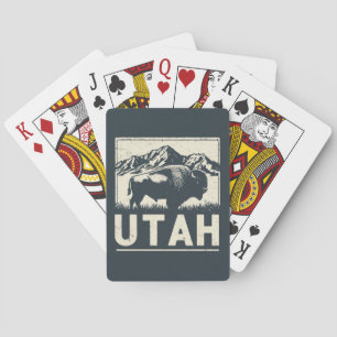 Baraja De Cartas Retro Utah