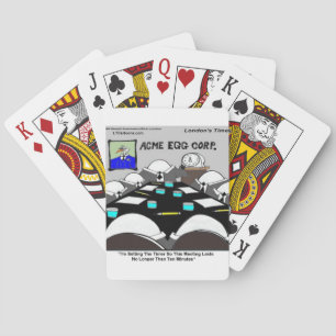 Baraja De Cartas Reunión Corporativa Divertida de Alta Tensión