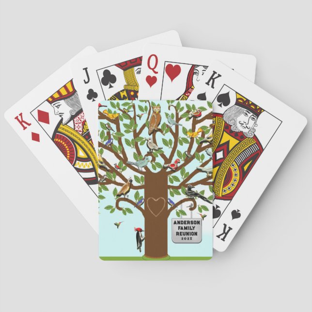 Baraja De Cartas Reunión Familiar (Reverso)