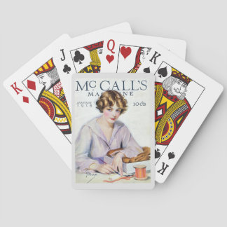 Baraja De Cartas Revista de McCall de 1918