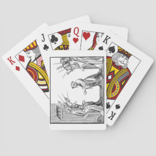 Baraja De Cartas Rey Carlomagno (742-814) que recibe el juramento