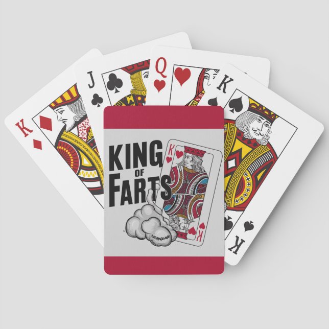 Baraja De Cartas Rey de Farts (Reverso)