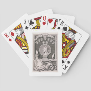 Baraja De Cartas Rey de los sajones del oeste, primera Mona de