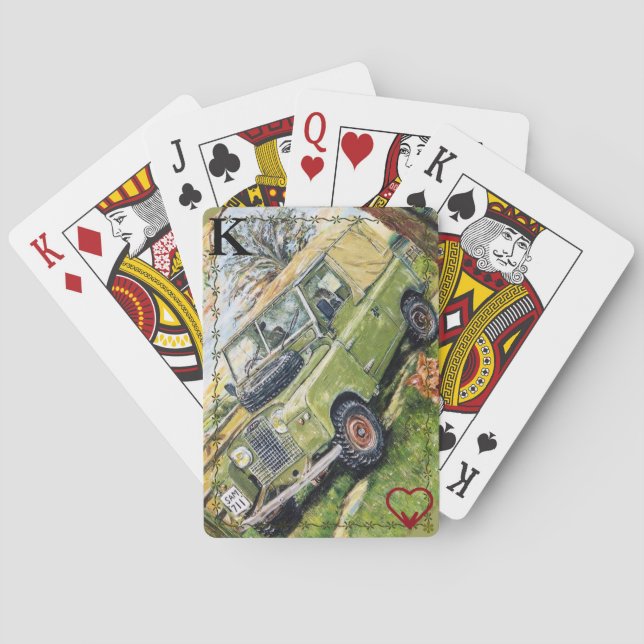Baraja De Cartas Rey Of Hearts (Reverso)
