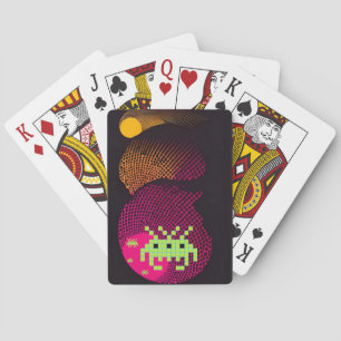 Baraja De Cartas Reyes del Espacio Invasor