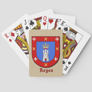Baraja De Cartas Reyes Heraldic Shield