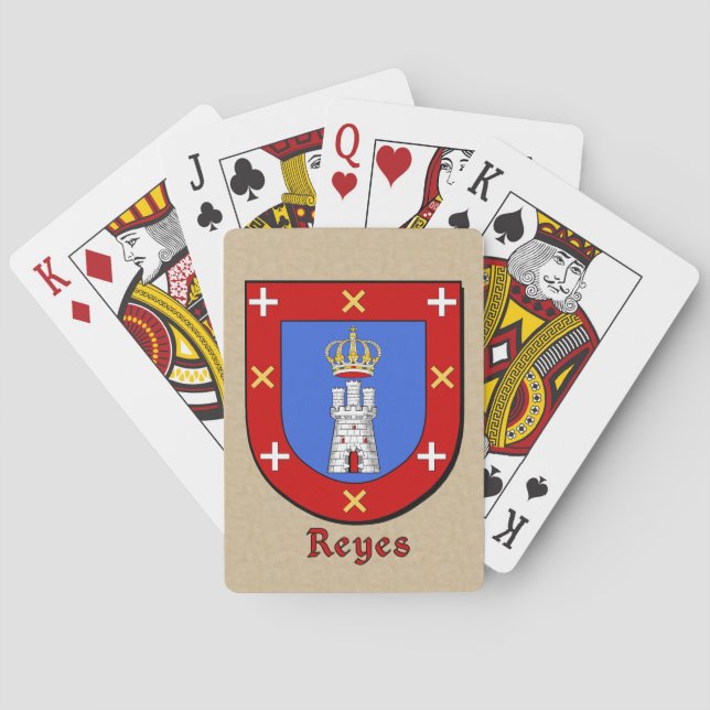 Baraja De Cartas Reyes Heraldic Shield (Reverso)