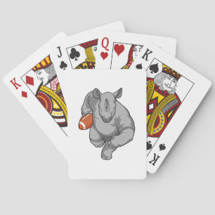 Baraja De Cartas Rhino en deportes de fútbol