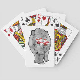 Baraja De Cartas Rhino Poker chips de póquer