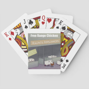 Baraja De Cartas Rick London Funny Free Range Chicken