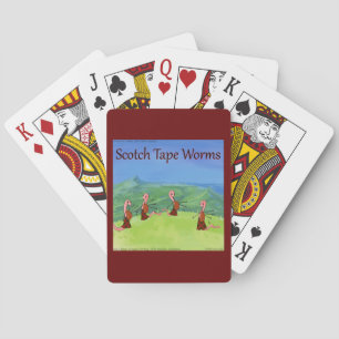 Baraja De Cartas Rick London Funny Worms Of Scotland Cómic