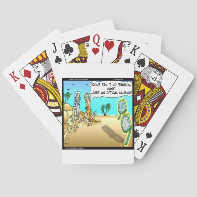 Baraja De Cartas Rick London Optometrista Óptico Divertido Ilusión (Reverso)