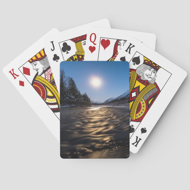 Baraja De Cartas Río Moon (Reverso)