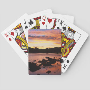 Baraja De Cartas Río Orange al atardecer, Richtersveld National