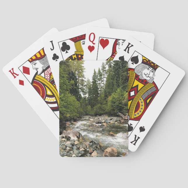 Baraja De Cartas Río Wallowa, OR (Reverso)
