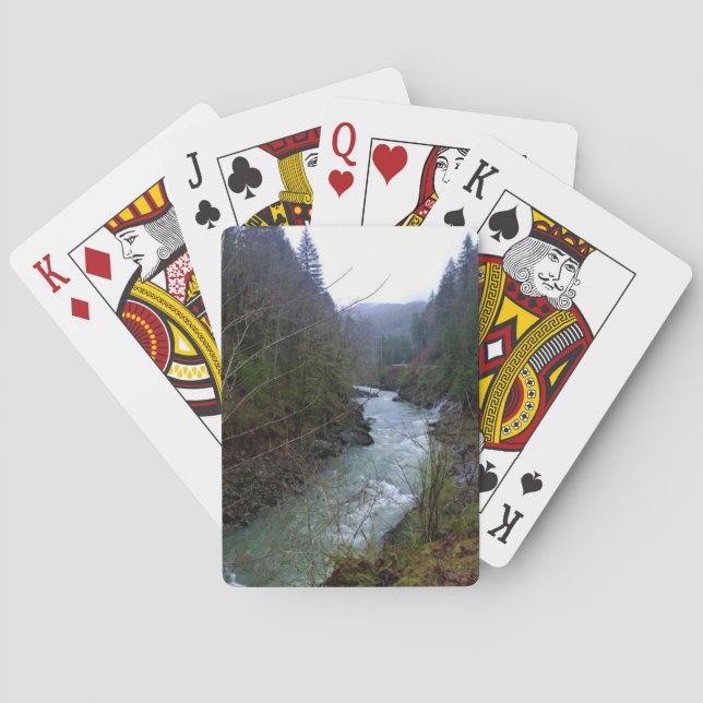 Baraja De Cartas Río Wilson, OR (Reverso)