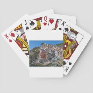Baraja De Cartas Riomaggiore Cinque Terre Liguria Italia