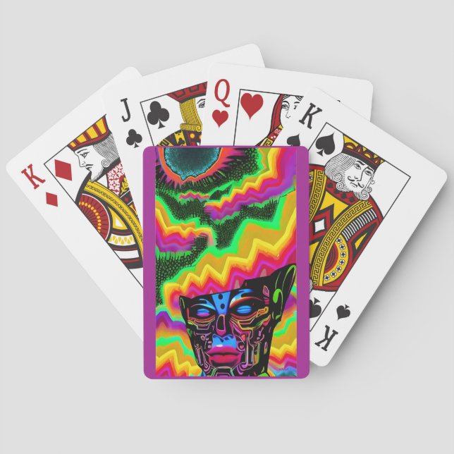 Baraja De Cartas Rip Torn Me Voló La Mente (Reverso)